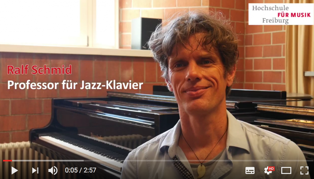 Ralf Schmid Professor Jazzklavier MH Freiburg